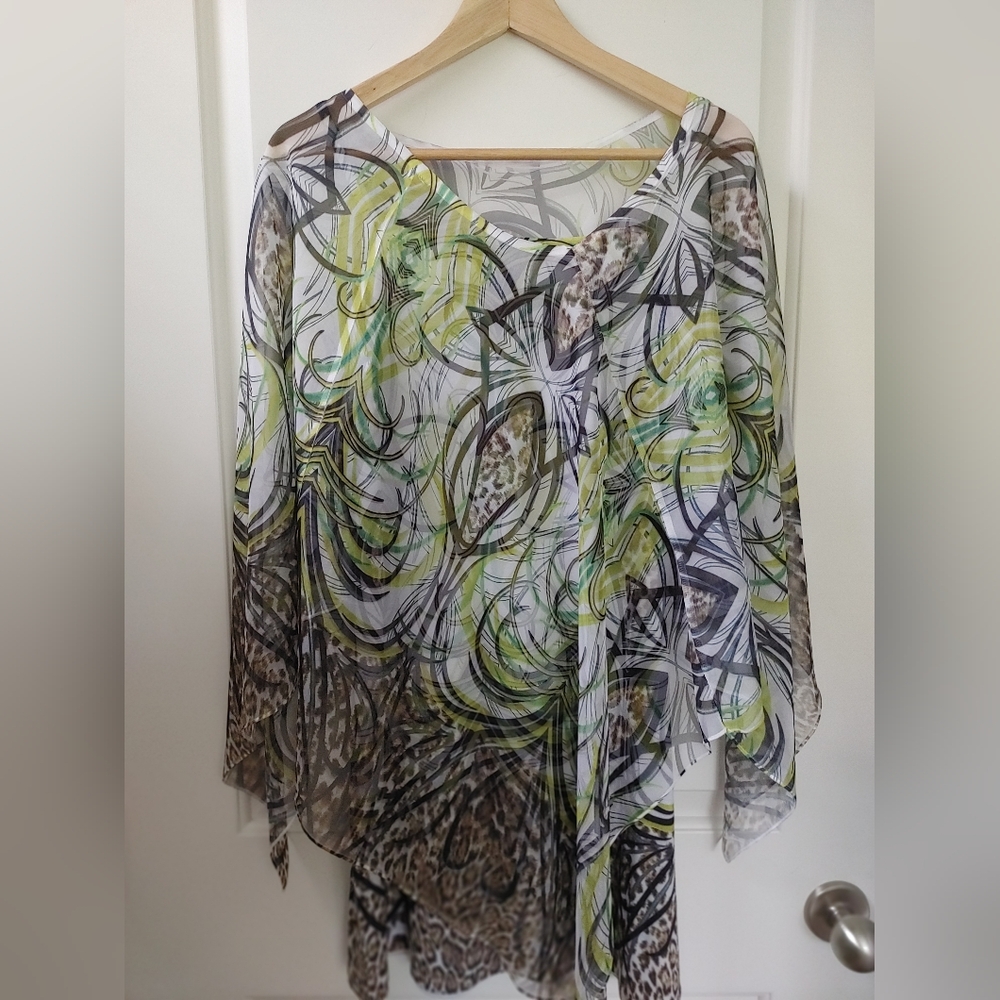 Clotheshead 2 piece Dress & Shawl Set ~ Size M